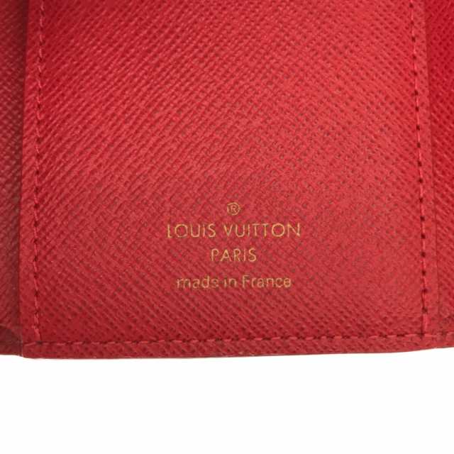 ルイヴィトン LOUIS VUITTON 3つ折り財布 ダミエ レディース