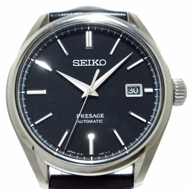 セイコー SEIKO 腕時計 プレザージュ 6R15-04A0/SARX057 メンズ 裏スケ ...