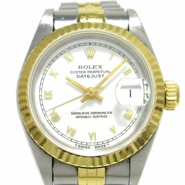 ロレックス ROLEX 腕時計 デイトジャスト 69173 レディース SS×K18YG ...