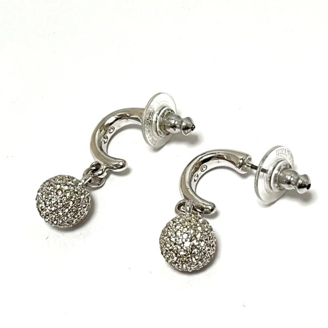 スワロフスキー Swarovski ピアス レディース 美品 金属素材 スワロフスキークリスタル シルバー クリア ボール 中古 の通販はau Pay マーケット ブランディア Au Pay マーケット店