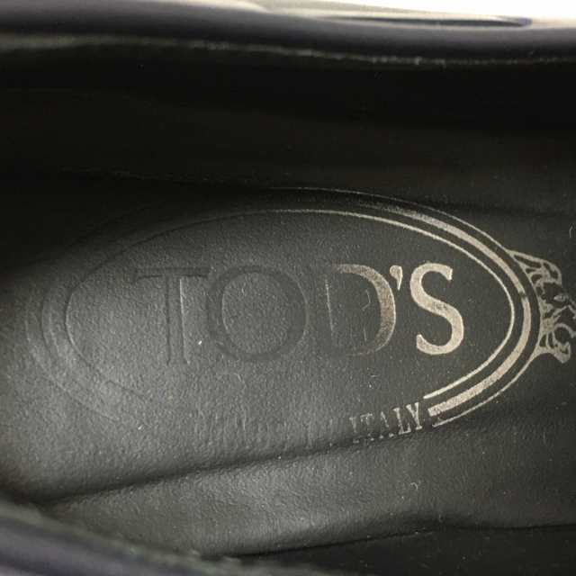 トッズ TOD'S ローファー 34 レディース - ダークネイビー タッセル