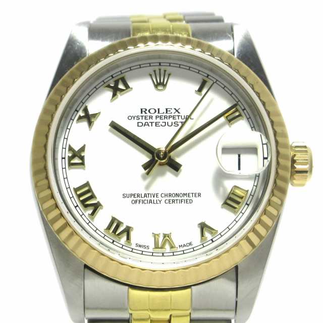 ロレックス ROLEX 腕時計 デイトジャスト 68273 ボーイズ K18YG×SS/19