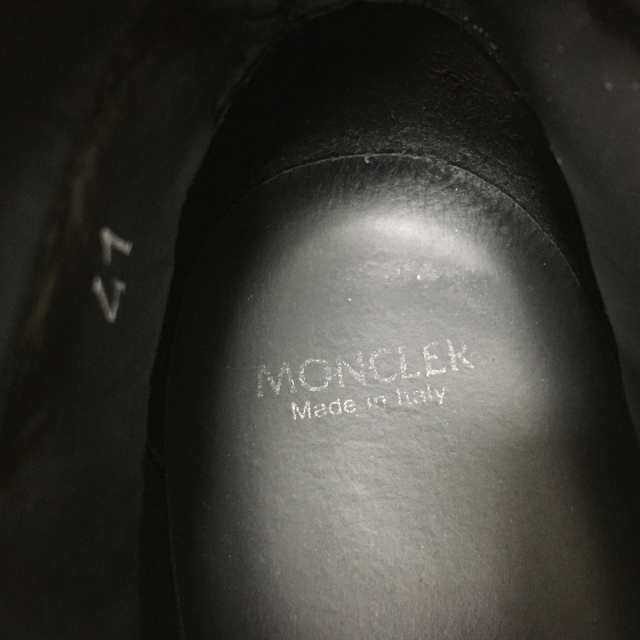 モンクレール MONCLER ブーツ 41 レディース - 黒 ×FRAGMENT（フラグメント）/トレッキングブーツ 化学繊維【中古】20231028