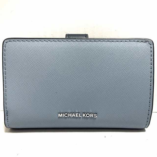 マイケルコース MICHAEL KORS 2つ折り財布 レディース 美品 - ライト ...