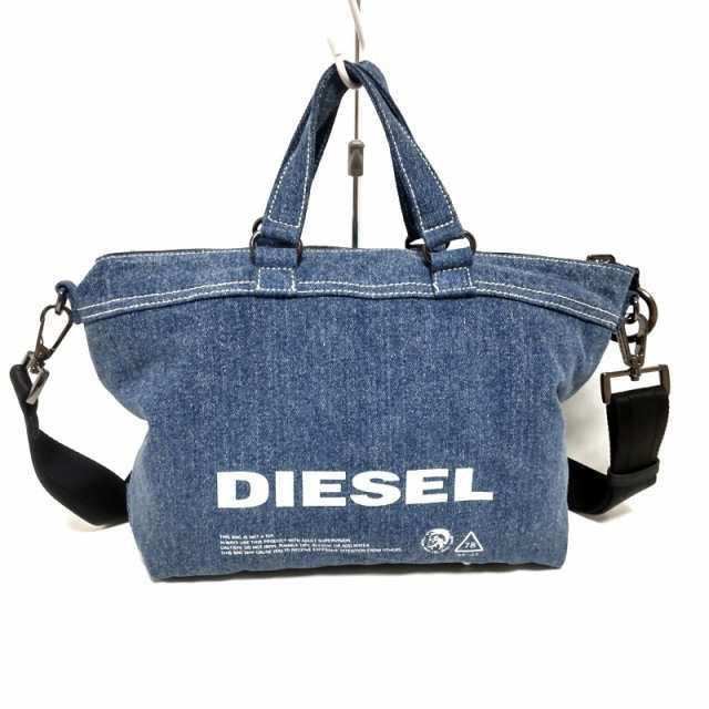 ディーゼル DIESEL ハンドバッグ レディース 美品 - ライトブルー