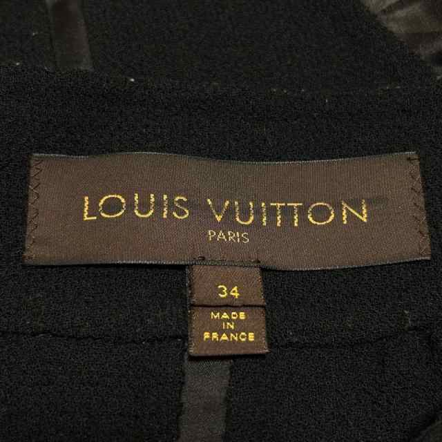 ルイヴィトン LOUIS VUITTON ジャケット サイズ34 レディース - 黒