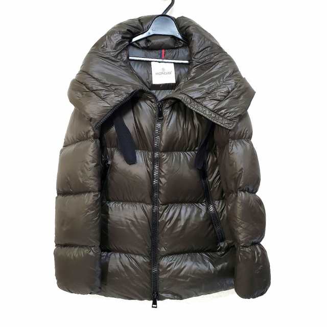 モンクレール MONCLER ダウンジャケット サイズ2 M レディース 美品 SERIN(セリン) カーキ 長袖/冬【中古】20230308｜au  PAY マーケット