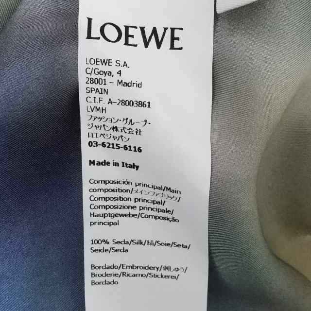 ロエベ LOEWE 半袖シャツ サイズ34 S レディース 美品 - SB44Y05X01