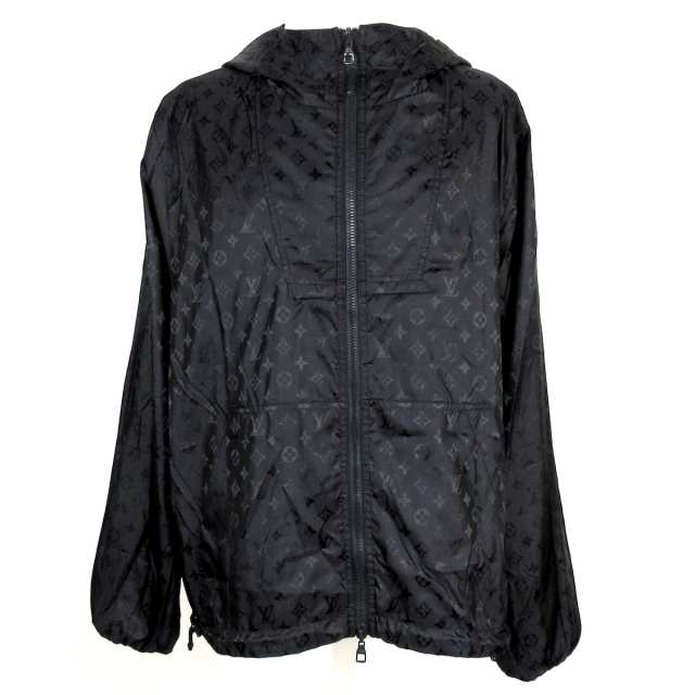 ルイヴィトン LOUIS VUITTON ブルゾン サイズ50 XL メンズ 美品 - HJB46W ダークネイビー ブラック 21SS  ナイロン【中古】20230909