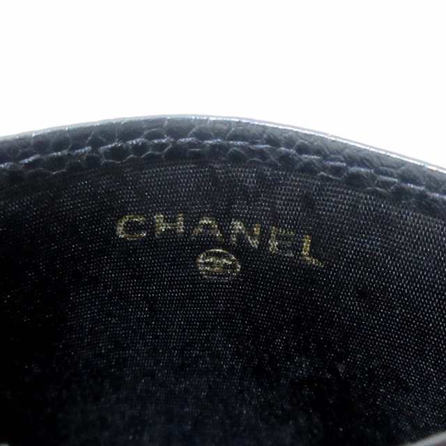 シャネル CHANEL カードケース レディース 美品 - 黒 ココマーク