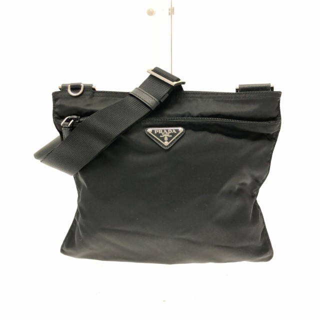 プラダ PRADA ショルダーバッグ レディース - 1BH978 黒 ナイロン