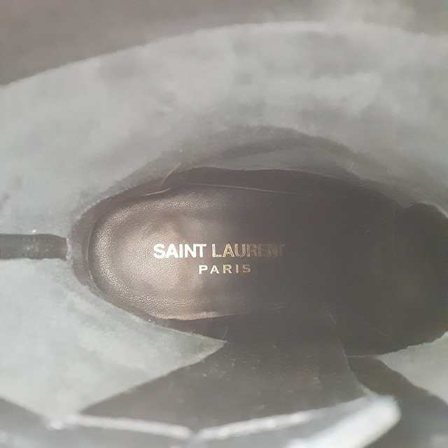 サンローランパリ SAINT LAURENT PARIS ショートブーツ 36 レディース ...