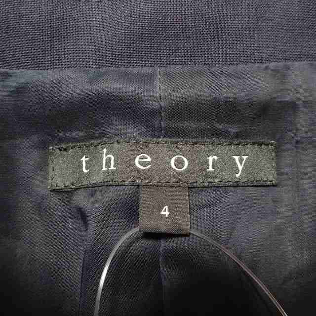 セオリー theory ジャケット サイズ4 S レディース 美品 - ダーク ...