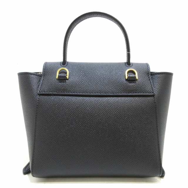 セリーヌ CELINE ハンドバッグ レディース 美品 ベルトバッグピコ 黒