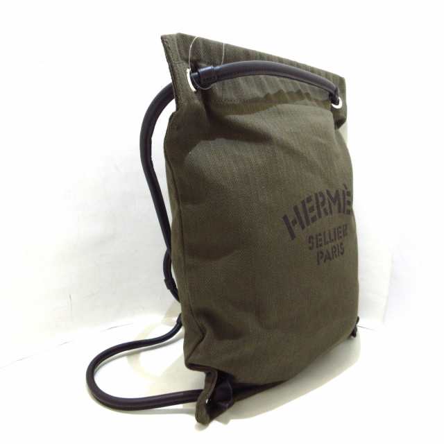 エルメス HERMES リュックサック レディース 美品 サックマリーヌ