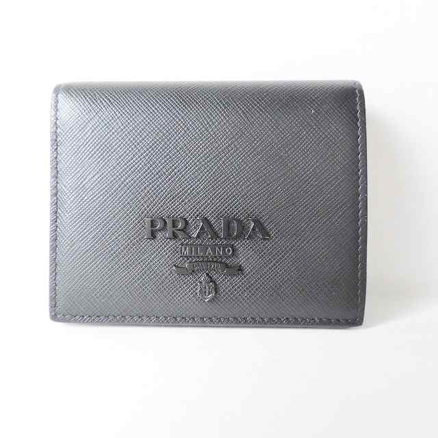 プラダ PRADA 二つ折り 財布 美品