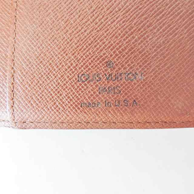 ルイヴィトン LOUIS VUITTON 2つ折り財布 モノグラム レディース