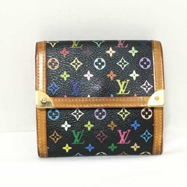 ルイヴィトン LOUIS VUITTON Wホック財布 M92984 ポルト モネ・ビエ