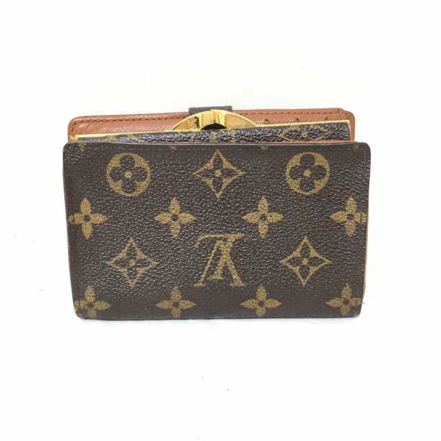 ルイヴィトン LOUIS VUITTON 2つ折り財布 モノグラム レディース