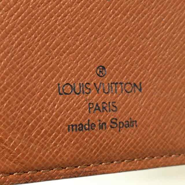 ルイヴィトン LOUIS VUITTON 2つ折り財布 モノグラム レディース