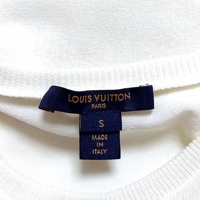ルイヴィトン LOUIS VUITTON 半袖セーター サイズS レディース - 白 ...