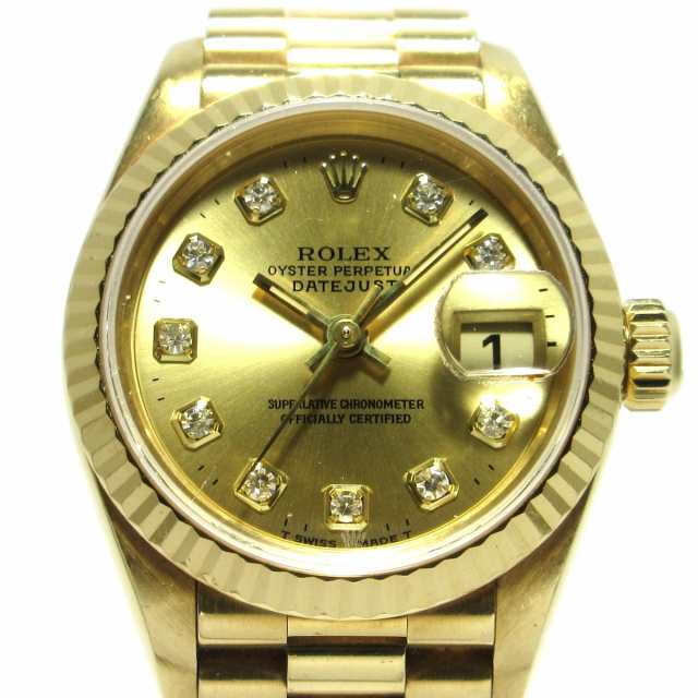 ロレックス ROLEX 腕時計 デイトジャスト 69178G レディース 金無垢