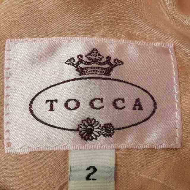 トッカ TOCCA ワンピース サイズ2 S レディース 美品 - オレンジ