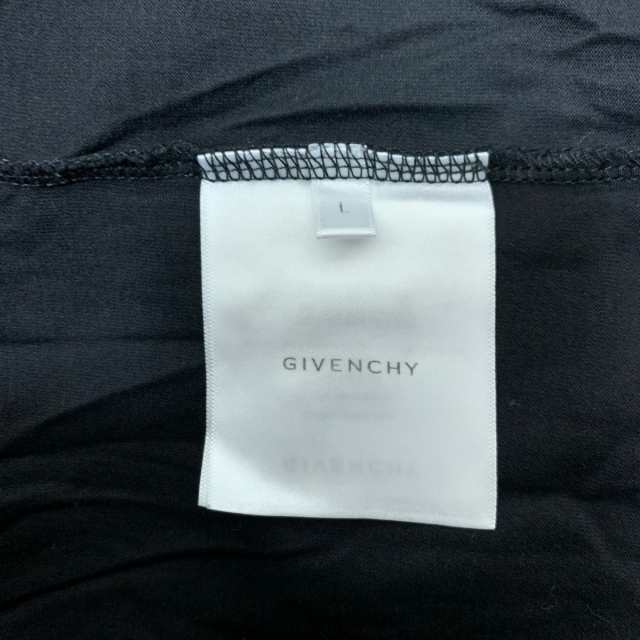 ジバンシー GIVENCHY 半袖Tシャツ サイズ1 レディース 美品 - 黒×白【中古】20231014