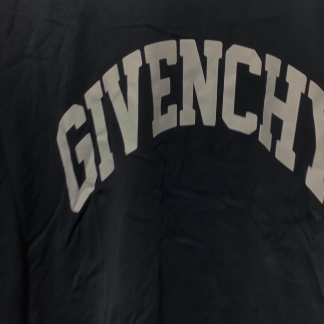 ジバンシー GIVENCHY 半袖Tシャツ サイズ1 レディース 美品 - 黒×白【中古】20231014