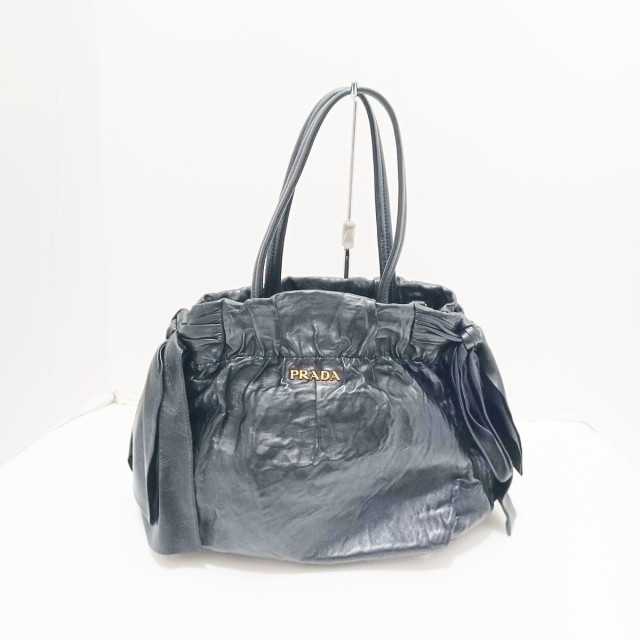 プラダ PRADA トートバッグ レディース 美品 - BN1760 黒 レザー【中古】20231003｜au PAY マーケット