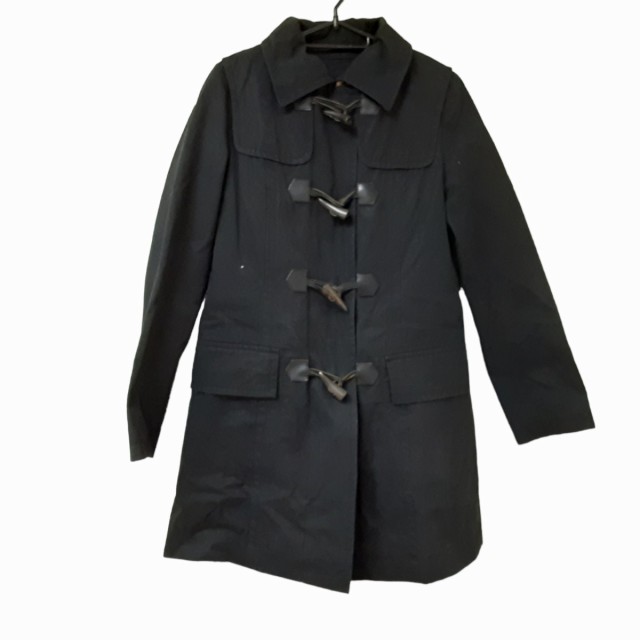 バーバリーブルーレーベル Burberry Blue Label ダッフルコート サイズ38 M レディース 美品 - 黒 長袖/ファー/秋/冬【中古】20230218|au PAY マーケット