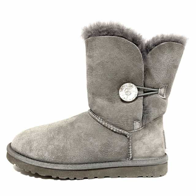 新品　UGG スワロフスキーボタン　ムートン