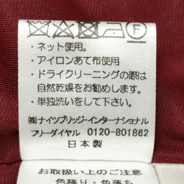 エリザ ELISA ワンピース サイズ2 M レディース - ボルドー 長袖/ロング【中古】20230708