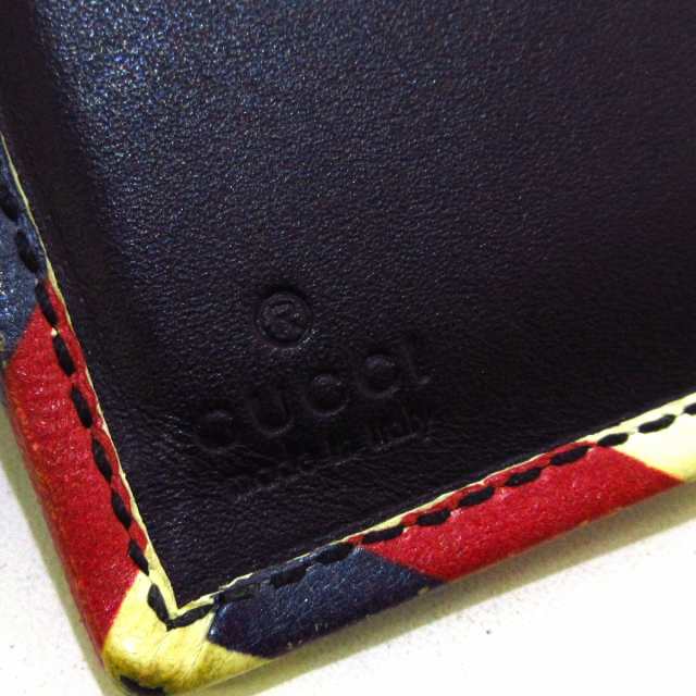 グッチ GUCCI 2つ折り財布 レディース グッチクーリエ 496336 黒