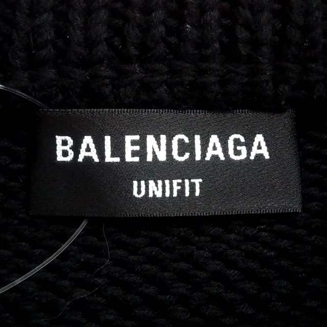 バレンシアガ BALENCIAGA 長袖セーター サイズS メンズ - 黒 クルー