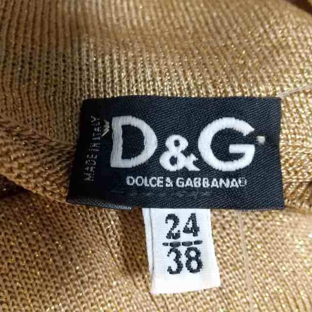 ディーアンドジー D&G ノースリーブセーター サイズ38 S レディース