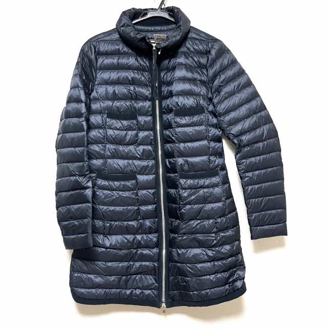 モンクレール MONCLER ダウンコート サイズ3 L レディース 美品 BOGUE(ボーグ) ダークネイビー  長袖/ジップアップ/秋/冬【中古】20230420｜au PAY マーケット