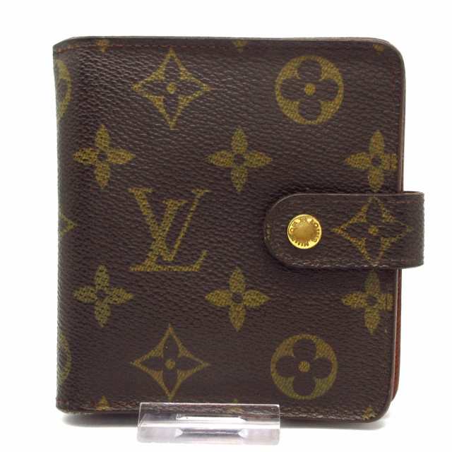 ルイヴィトン LOUIS VUITTON 2つ折り財布 モノグラム レディース