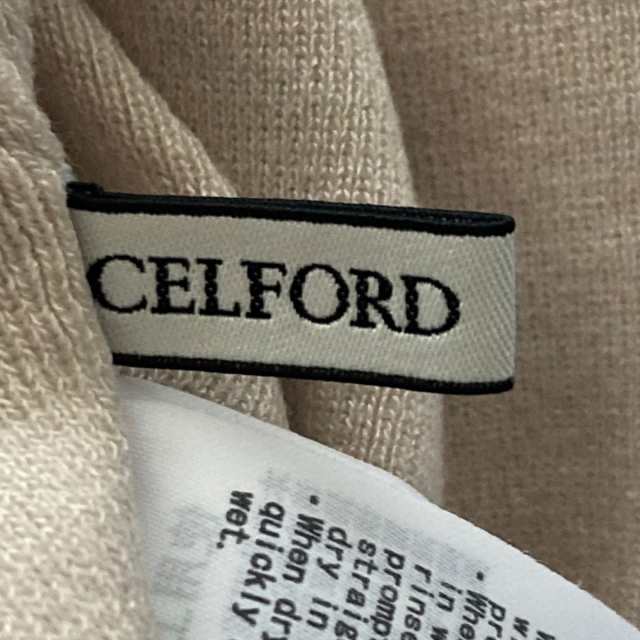 セルフォード CELFORD ワンピース サイズ38 M レディース - ベージュ