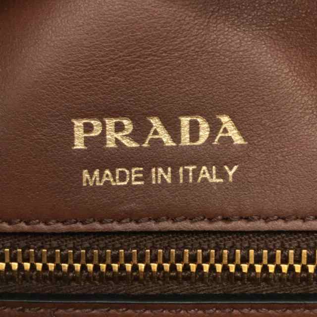 ストア プラダ PRADA ハンドバッグ レディース 美品 - 1BB030 ダーク