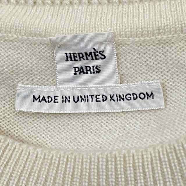 エルメス HERMES 半袖セーター サイズ34 S レディース 美品