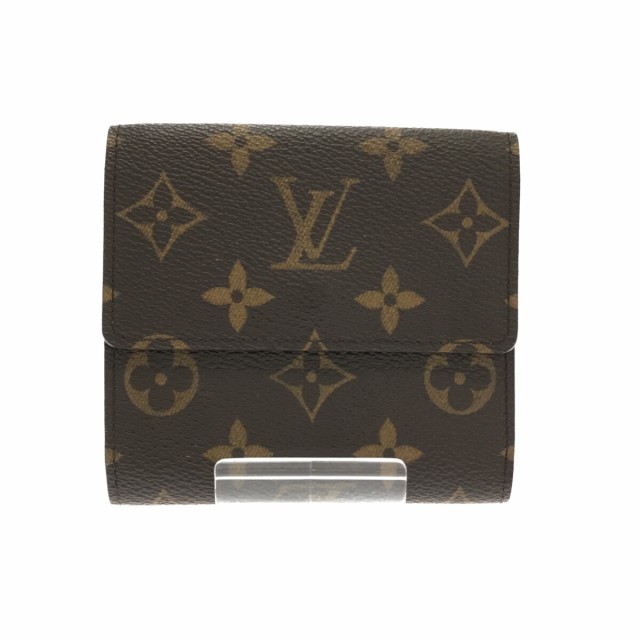 ルイヴィトン LOUIS VUITTON Wホック財布 モノグラム レディース