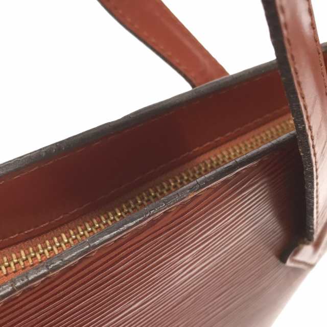 ルイヴィトン LOUIS VUITTON ショルダーバッグ エピ レディース サン・ジャック ショッピング M52263  ケニアブラウン【中古】20230525