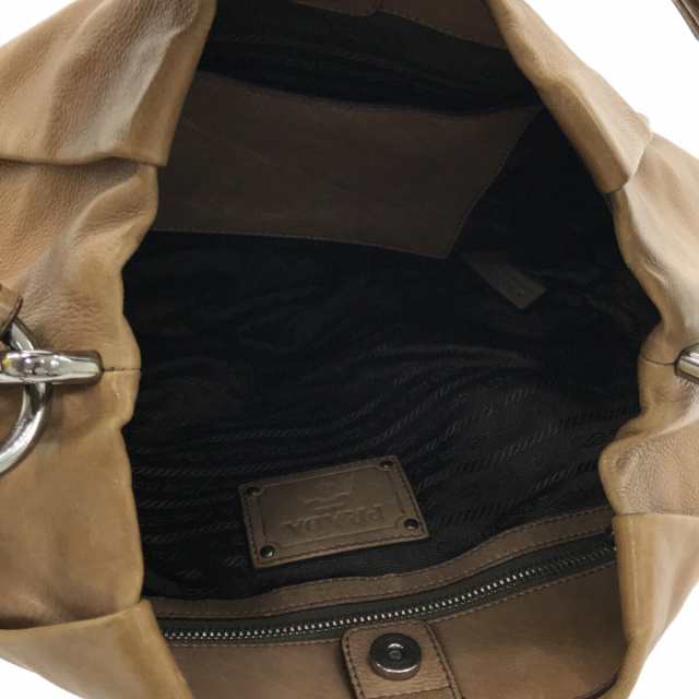 プラダ ハンドバッグ - BN1602 革タグ外ポケット×0個