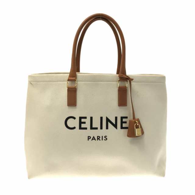 Celine セリーヌ キャンバス ホリゾンタル カバ トートバッグ