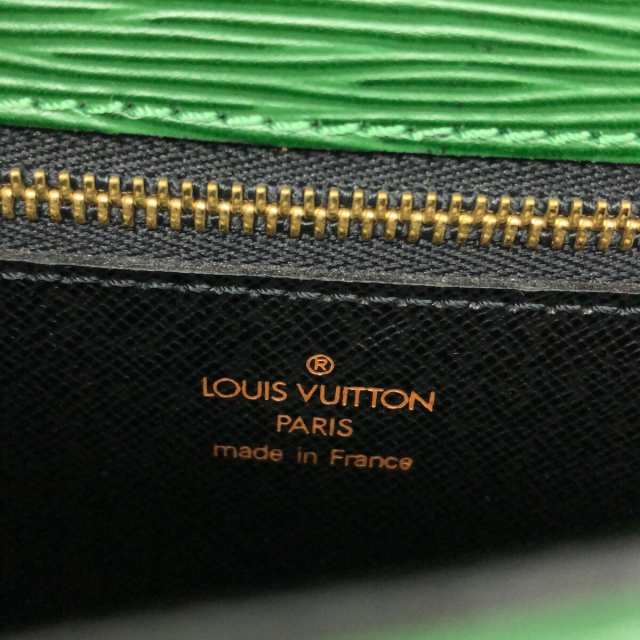 ルイヴィトン LOUIS VUITTON ショルダーバッグ エピ レディース サンクルー M52194 ボルネオグリーン レザー【中古】20230423