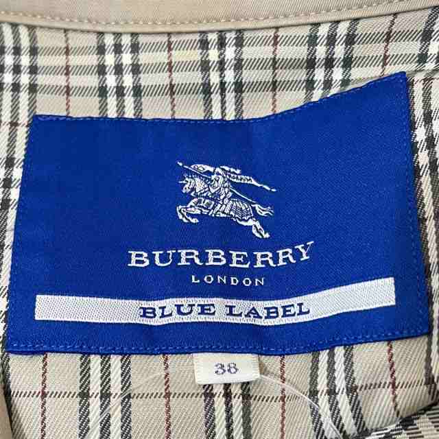 バーバリーブルーレーベル Burberry Blue Label トレンチコート サイズ