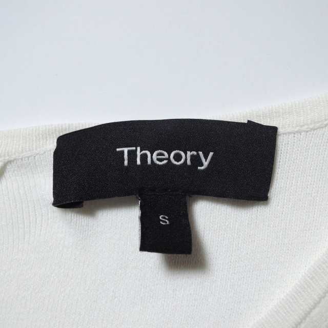 【美品】 セオリー Theory ワンピース ノースリーブ クルーネック S