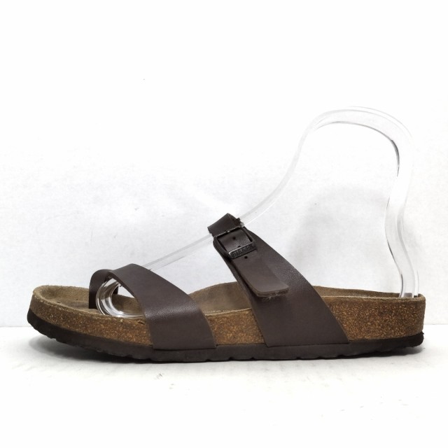 ビルケンシュトック BIRKEN STOCK サンダル 39 メンズ ダークブラウン