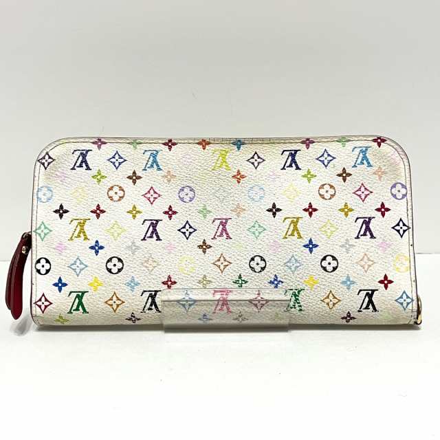 ルイヴィトン LOUIS VUITTON 長財布 モノグラムマルチカラー レディース ポルトフォイユアンソリット M93752  フィグ【中古】20230524